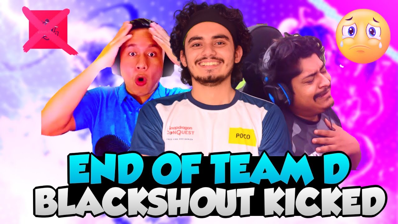 END OF TEAM D | BLACK SHOUT KICKED FROM GUILD ? 😱