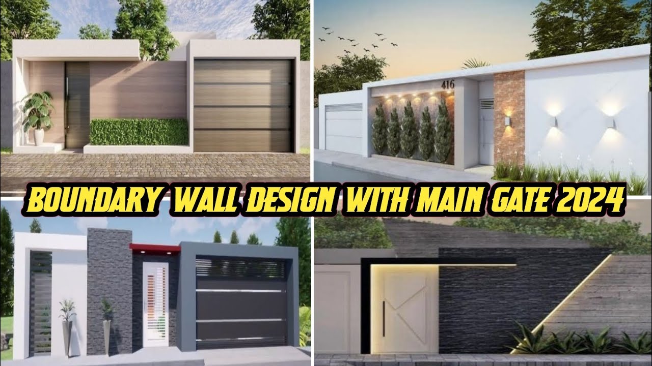 Secrets of Stylish Boundary Wall Design | Must-See Ideas