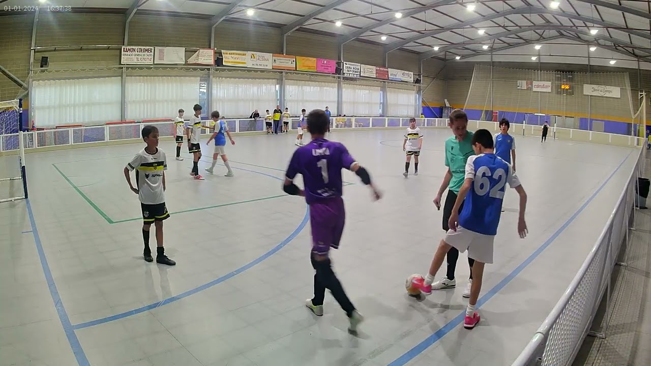 Primer tiempo 1 Arenys vs Mataro Enlleurat Groc