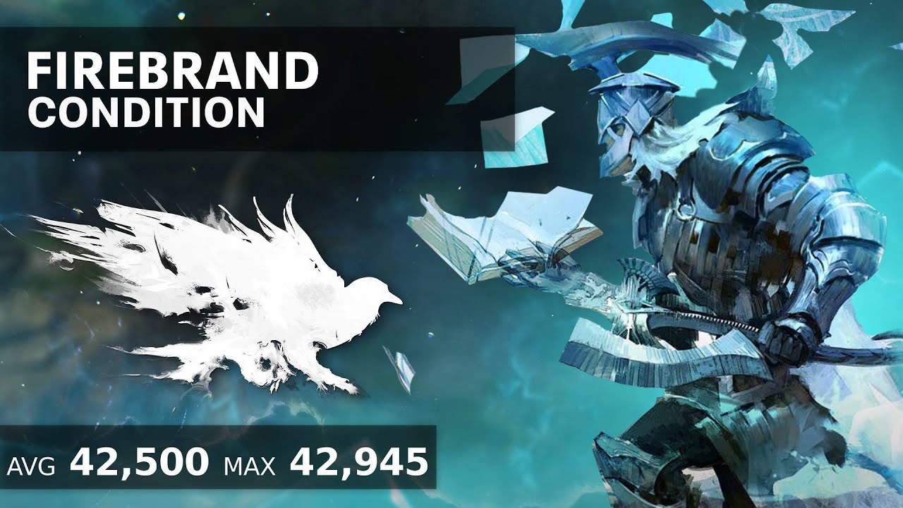 GW2 Condition Firebrand 42,945 (40,834 solo) | SotO June 24th Patch