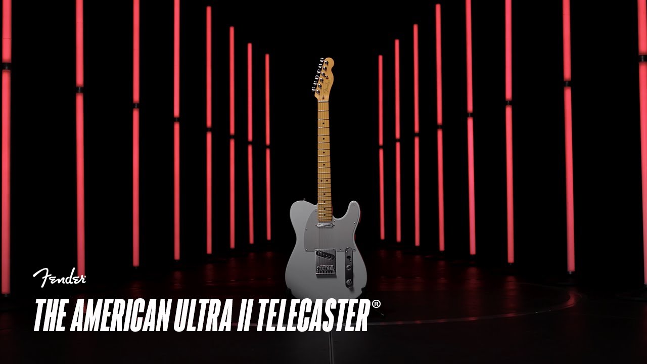 Знакомство с американской серией Telecaster Ultra II | Ultra II | Fender