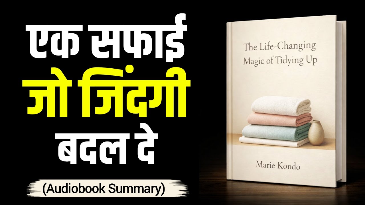 The Life-Changing Magic of Tidying Up ⁠| (Marie Kondo) ⁠| Book Summary in Hindi