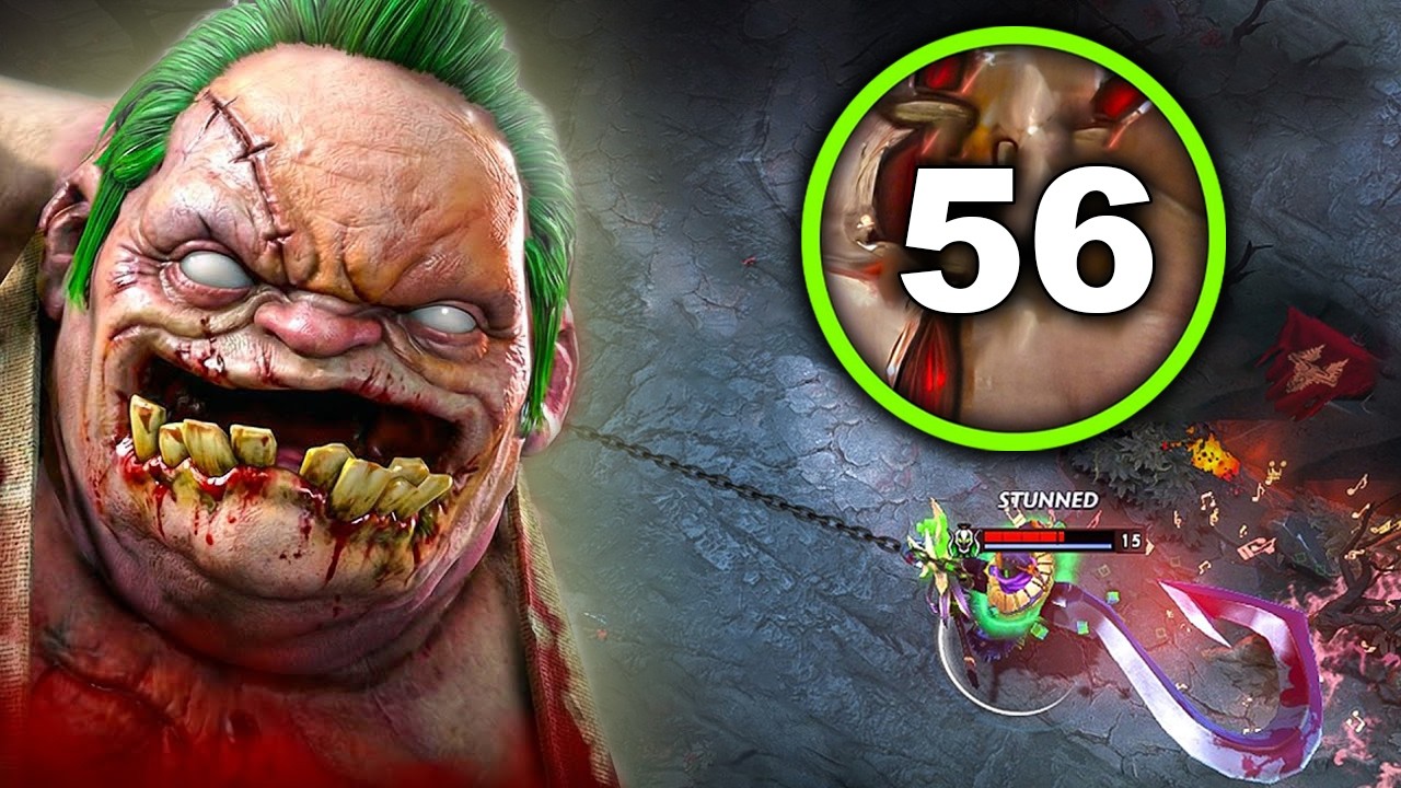 Brutal +56 Stacks 50Kills🔥🔥The Strongest Big Boss Hero in 7.40c🔥🔥