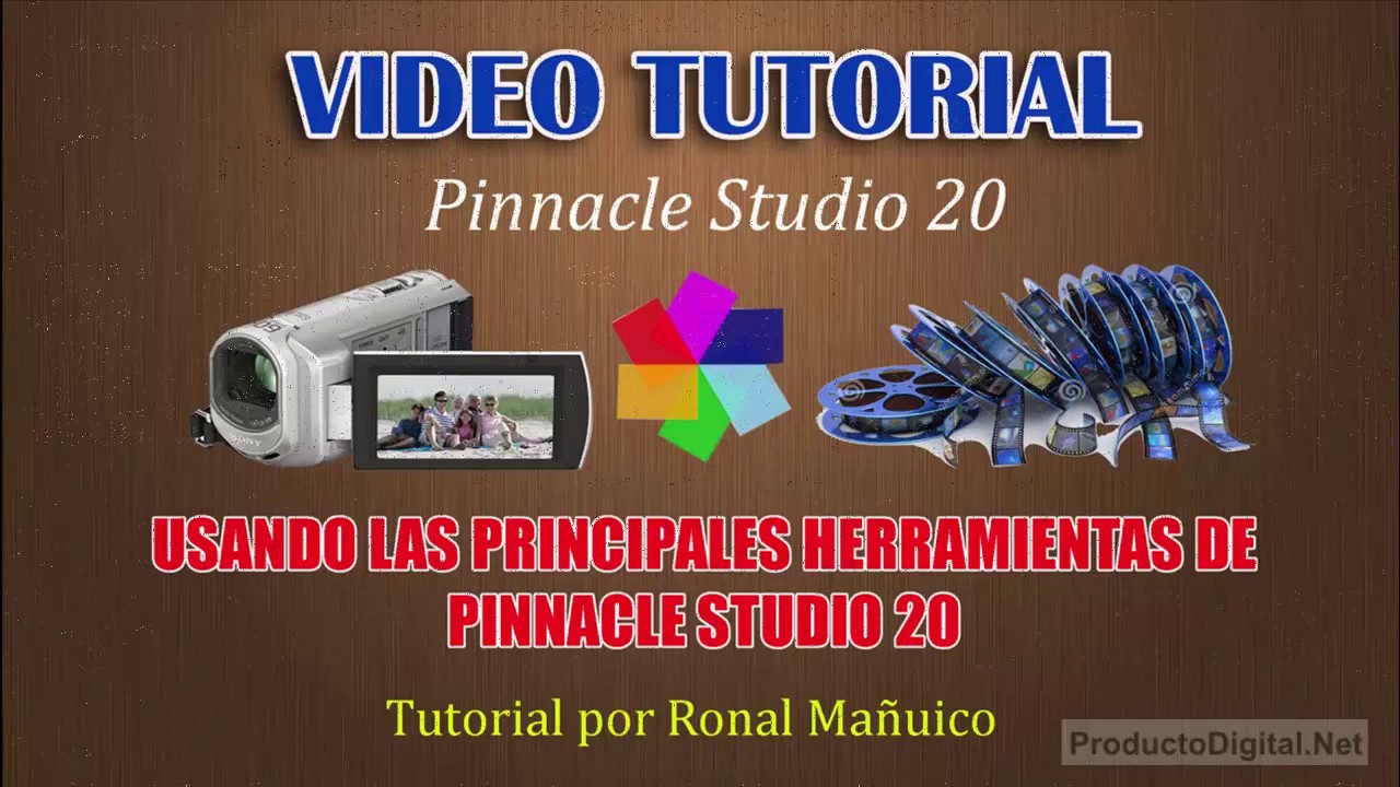 Curso Edicion de Video Pinnacle 20 las principales herramientas