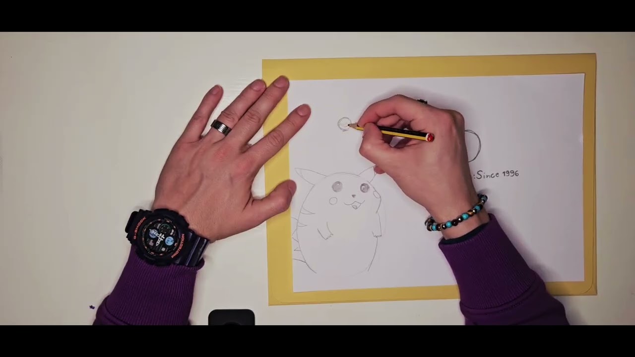 Disegno Pikachu (o almeno ci provo)