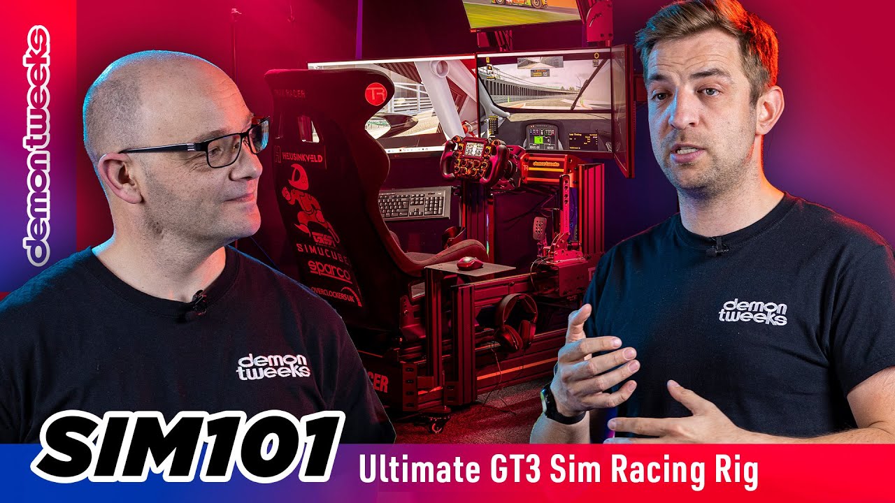Real GT3 Driver Tests Our Sim Racing Rig! | Ep 1 - Intro | Demon Tweeks