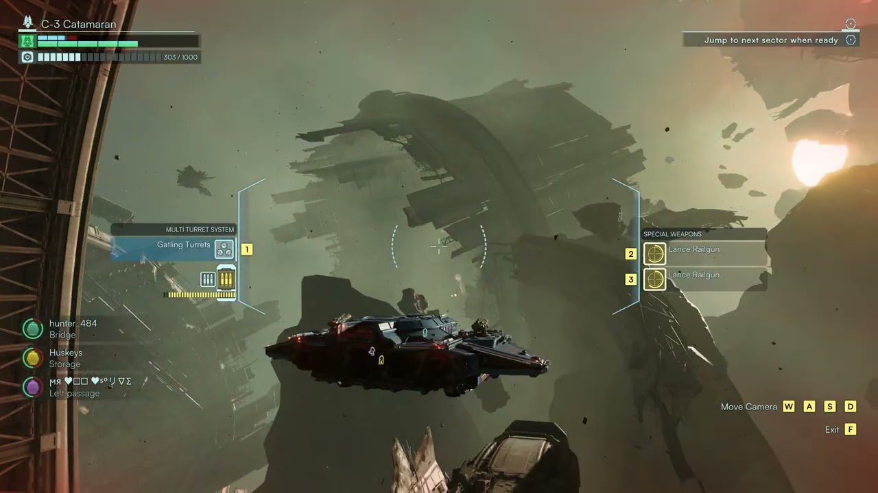 Artillery Support - Pillars Of Quara coop part / Easy / 1.5 hours / Jump Space / 2026-01-19