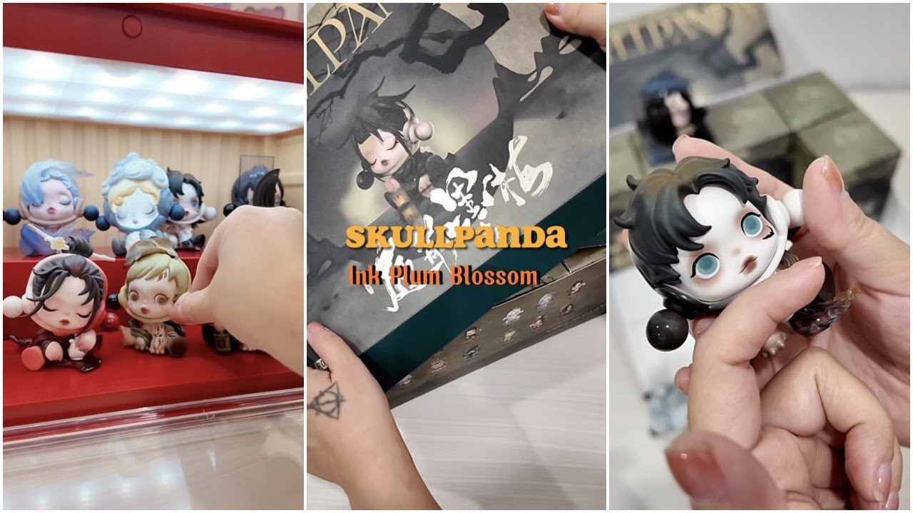 Unboxing Skullpanda Ink Plum Blossom | Châu Muối