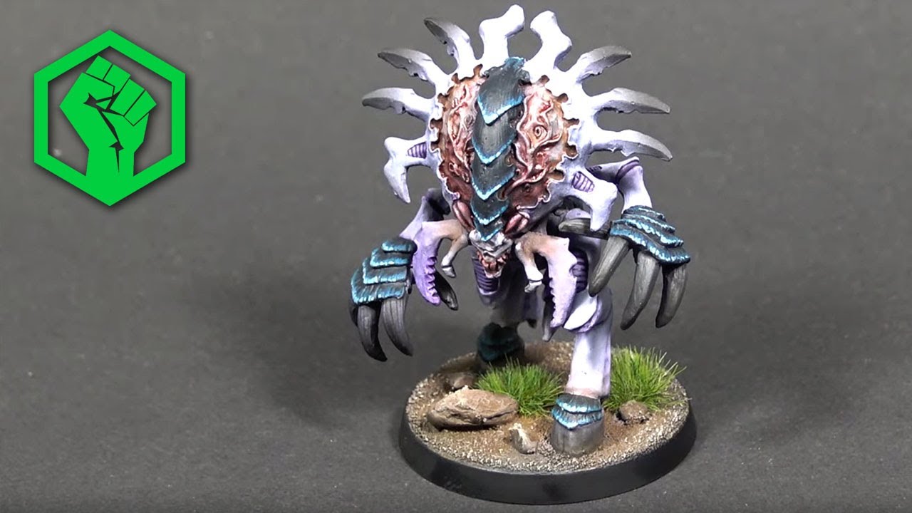Retro painting: Warhammer 2nd edition Tyranids Zoanthrope