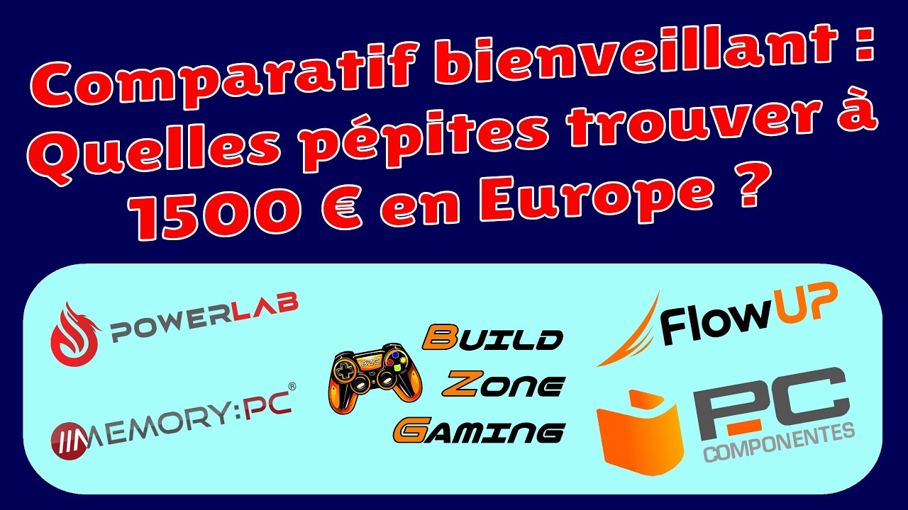 LES PC GAMER à 1500€ POUR 2026 #mickeymcoc #bzg