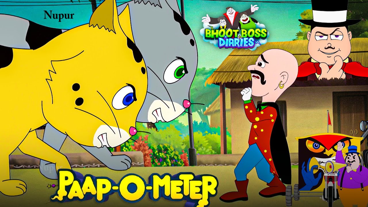 भूत बॉस Vs जादूगर | Paap-O-Meter New Episode | Bhoot Boss Dirries | Moral Stories For Kids In Hindi