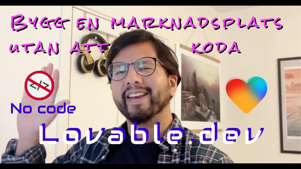 Bygg en marknadsplats utan att koda! - Testar Lovable.dev ✨