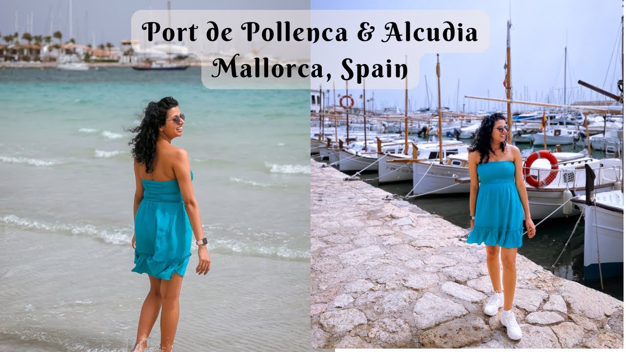 Beautiful & Kid Friendly beaches in Mallorca | Port de Pollenca & Alcudia | Mallorca, Spain Day 6