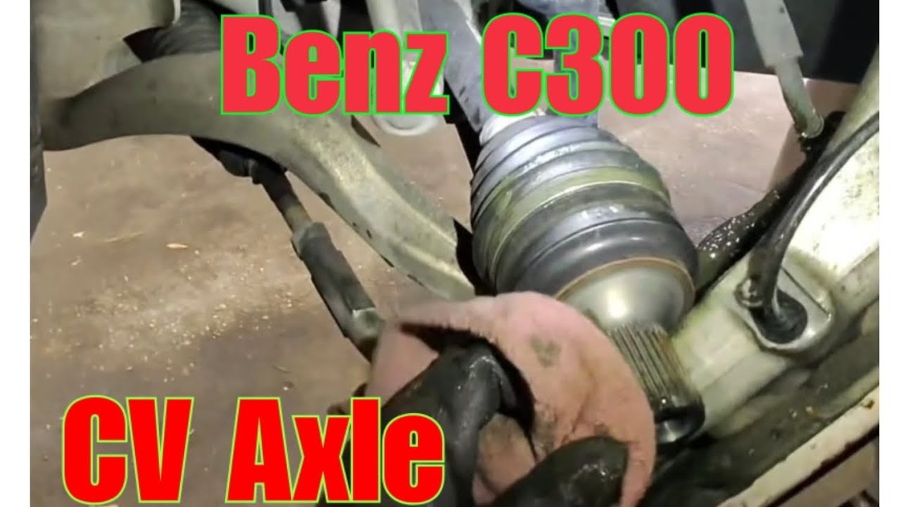 Mercedes-Benz C300 CV Axle Replacement - Driver Side