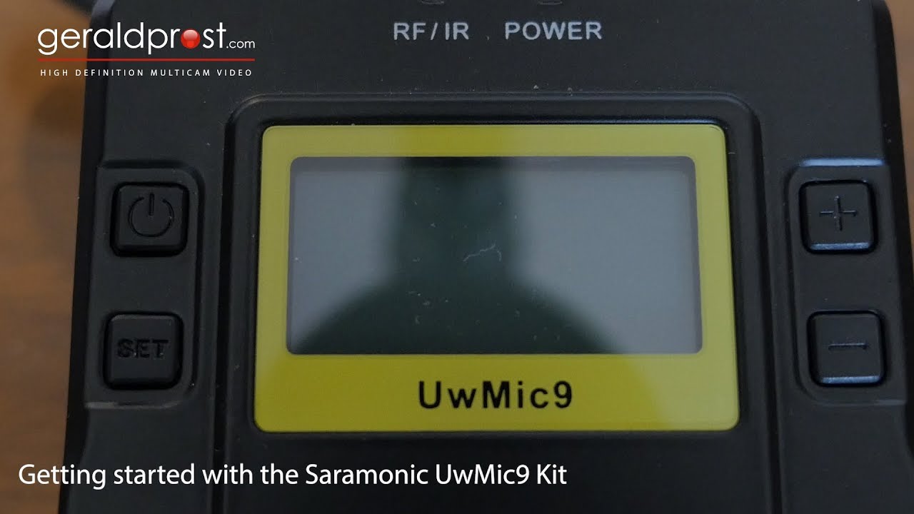 Getting Started with the Saramonic UwMic9