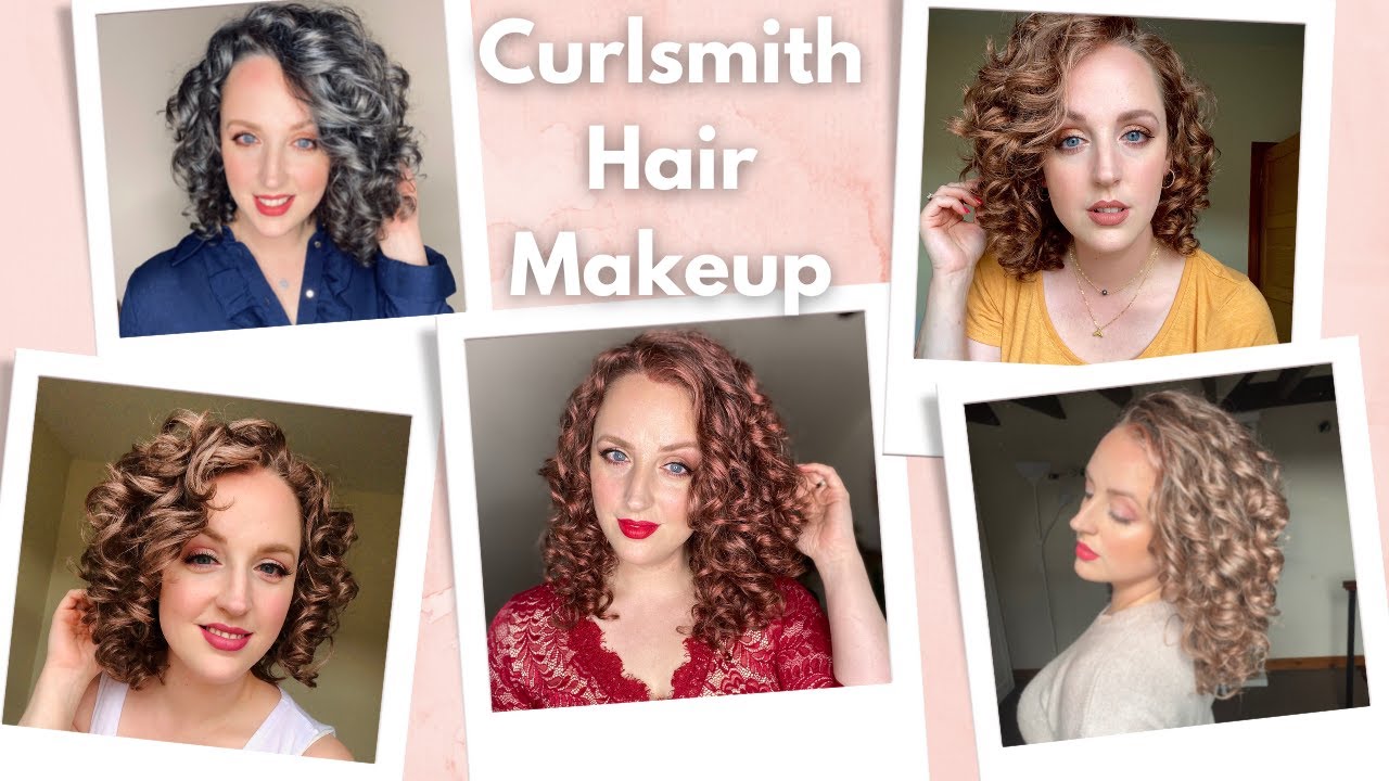 Curlsmith Hair makeup - tutorial and results