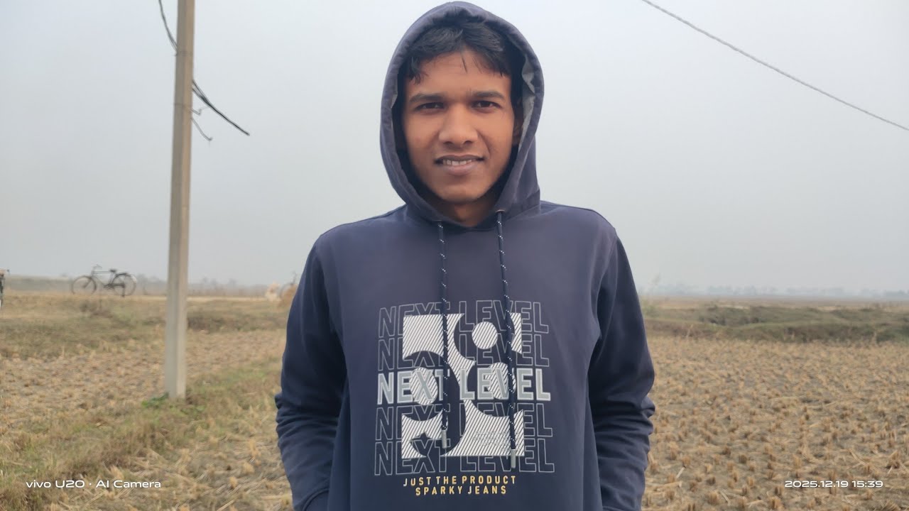 Dhan katwane jate waqt and Masti 👳#nature🌷 December 19,2025..🚴