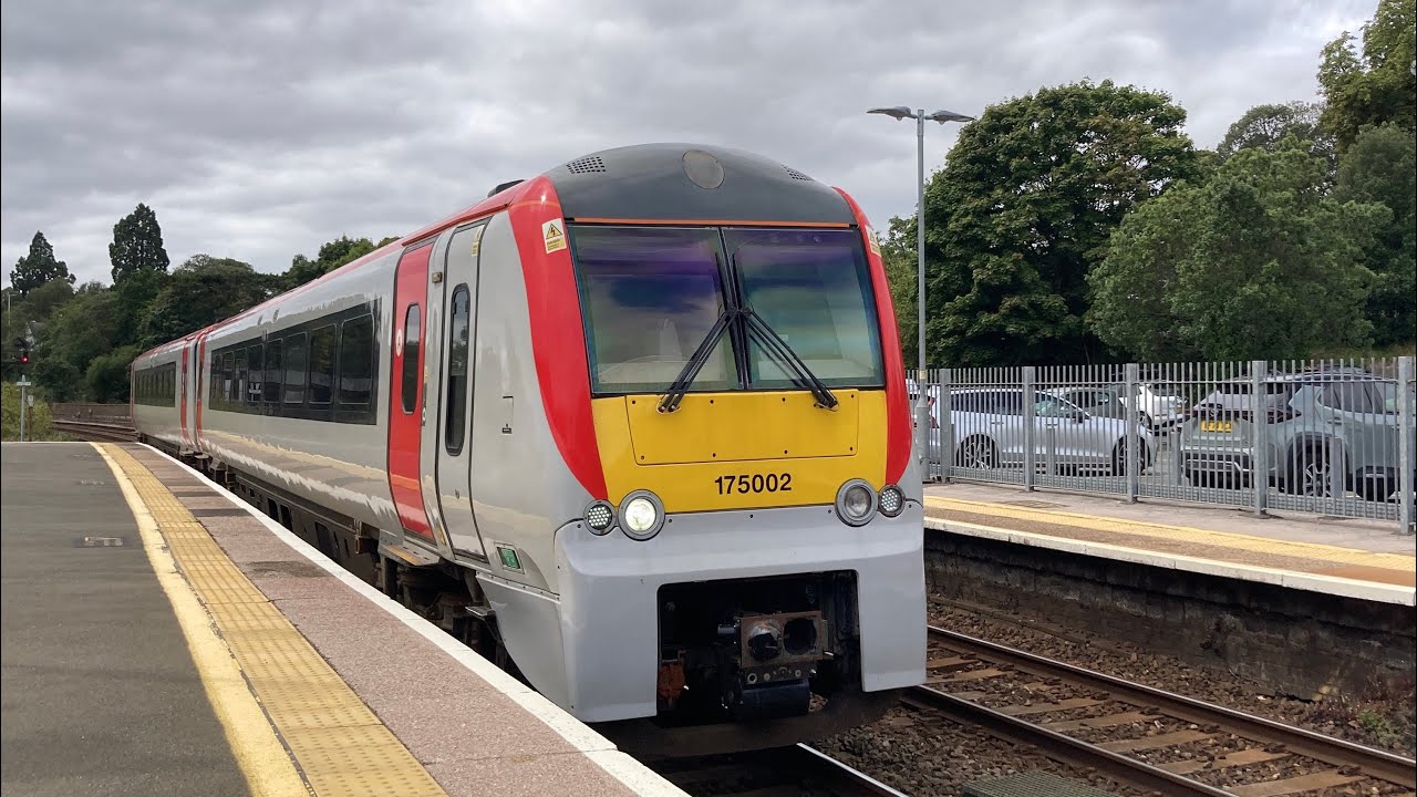 Class 175 on a GWR test run at newton abbot from plymouth laira depot