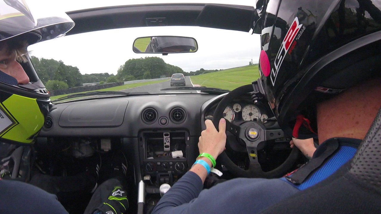 MX5 Oulton Park track day 2017 mk2 mk2.5