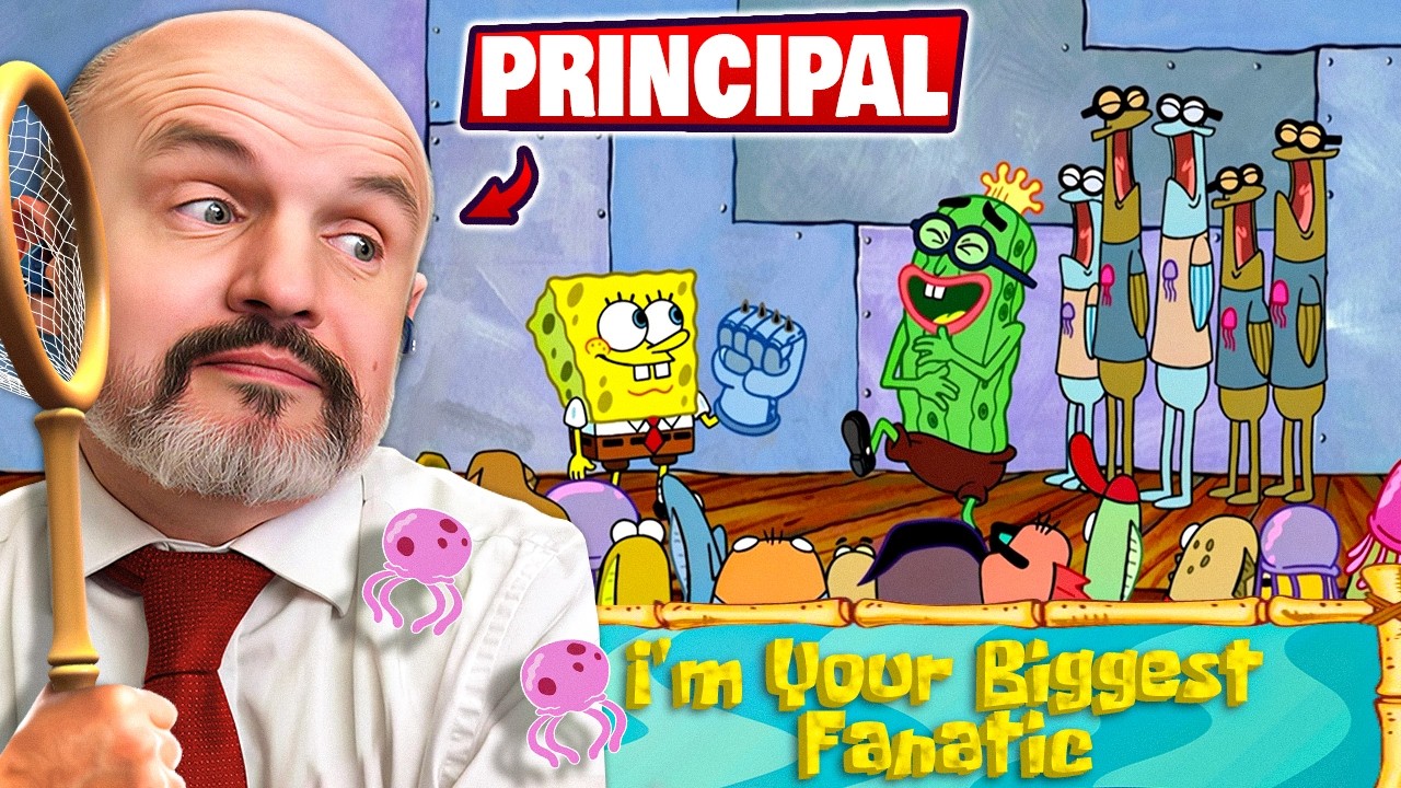 Principal Reacts to SpongeBob SquarePants S2E10 