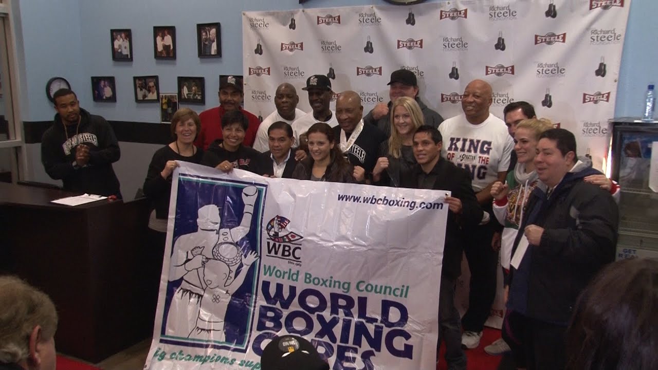 The WBC Cares at The Richard Steele Gym