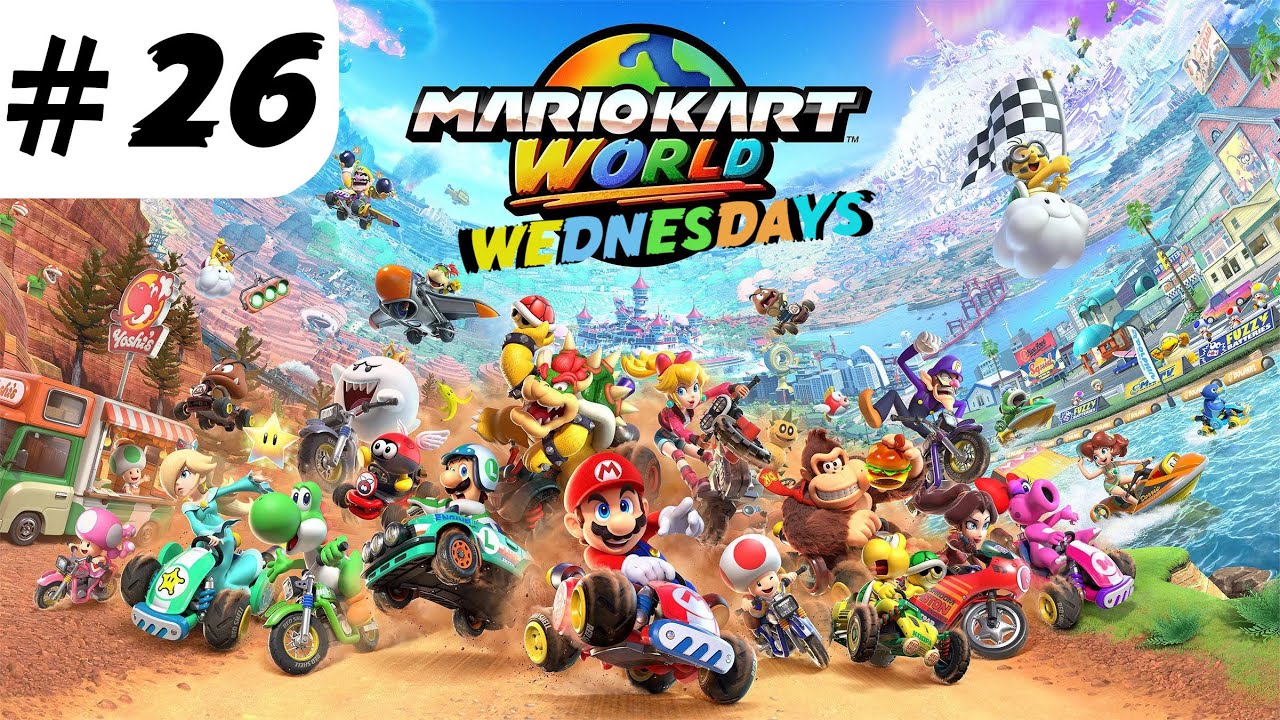 LIVE @ 21:00 (GMT+2)! 🏁 Mario Kart World Wednesdays | Chill Vibes, Big Attempts, Blue Shells! 🚗💨