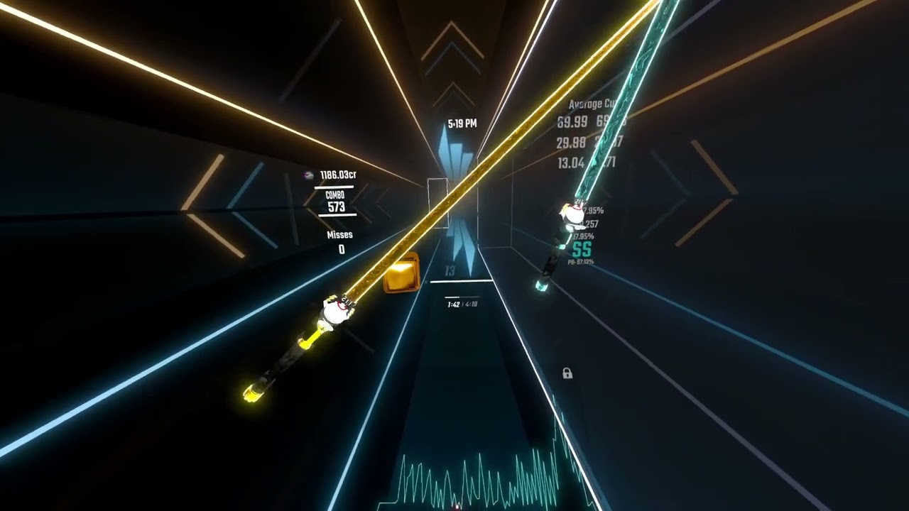 [Beat Saber] LumeByte || Nightcall - 97.13% 1052cr