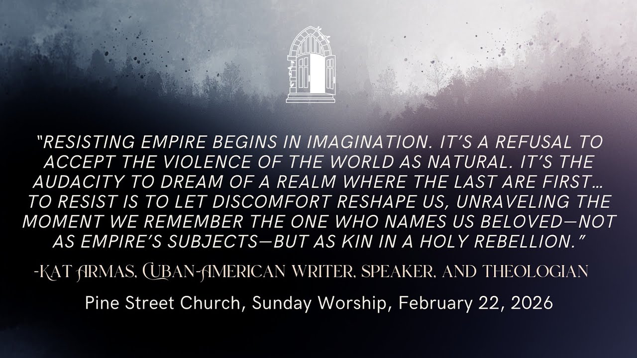 Sunday Worship, February 22, 2026