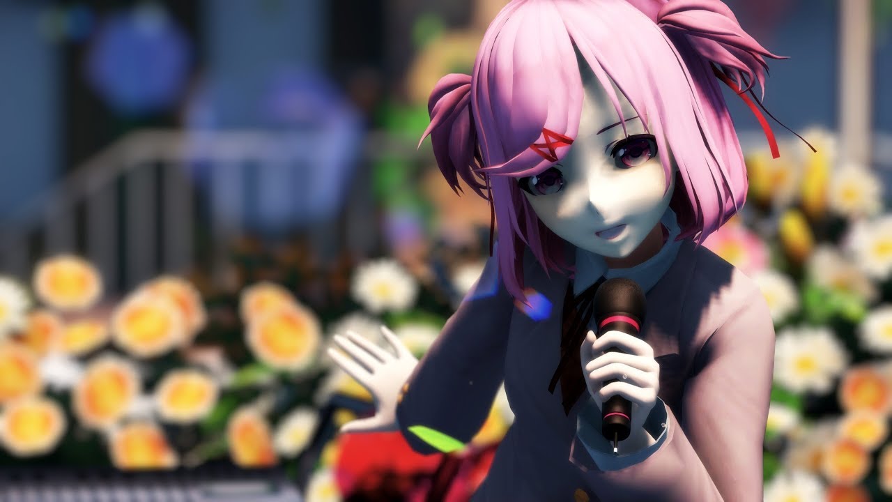 【MMD DDLC】World Is Mine 『Natsuki』