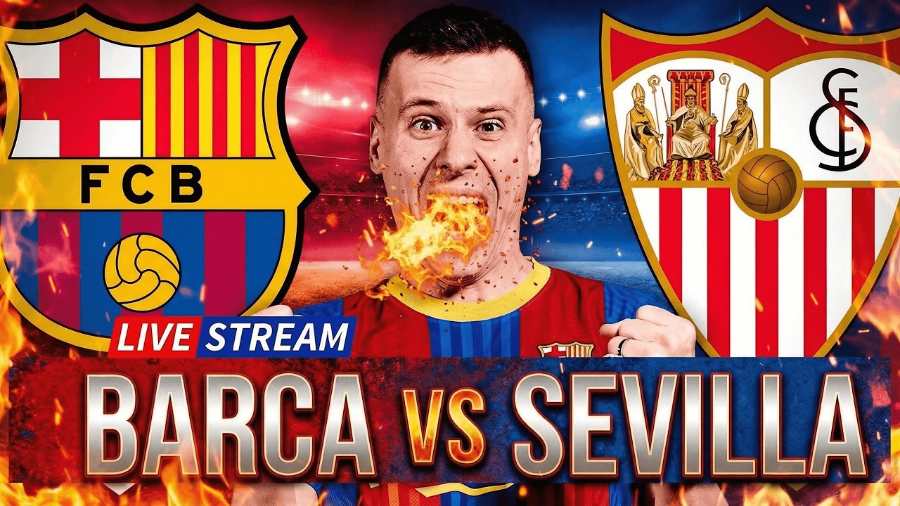 FC Barcelona vs Sevilla FC | Jem PIEKIELNIE OSTRĄ zupkę i OGLĄDAMY (bez widoku meczu)!