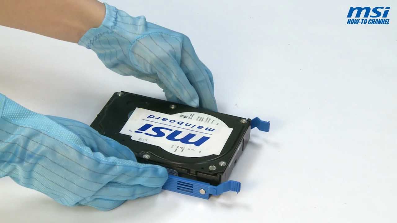MSI&reg; HOW-TO install SATA HDD