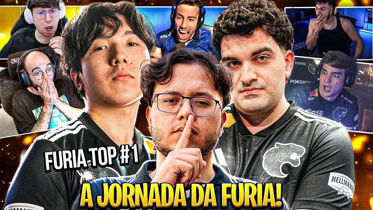 POR ISSO A FURIA É TOP1 do AMÉRICAS... AS JOGADAS INSANAS da FURIA que CHOCARAM OS STREAMERS!