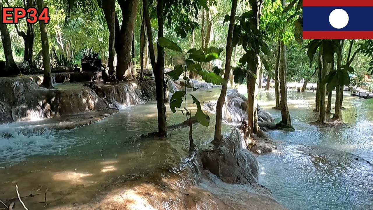 ຕາດແສ້ ຢູ່ຫຼວງພະບາງ | ตาดแส้ที่หลวงพระบาง