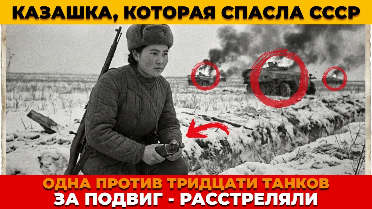 Горсть порошка вместо целой армии. Казашка из аула уничтожила немецкую колонну без единого выстрела