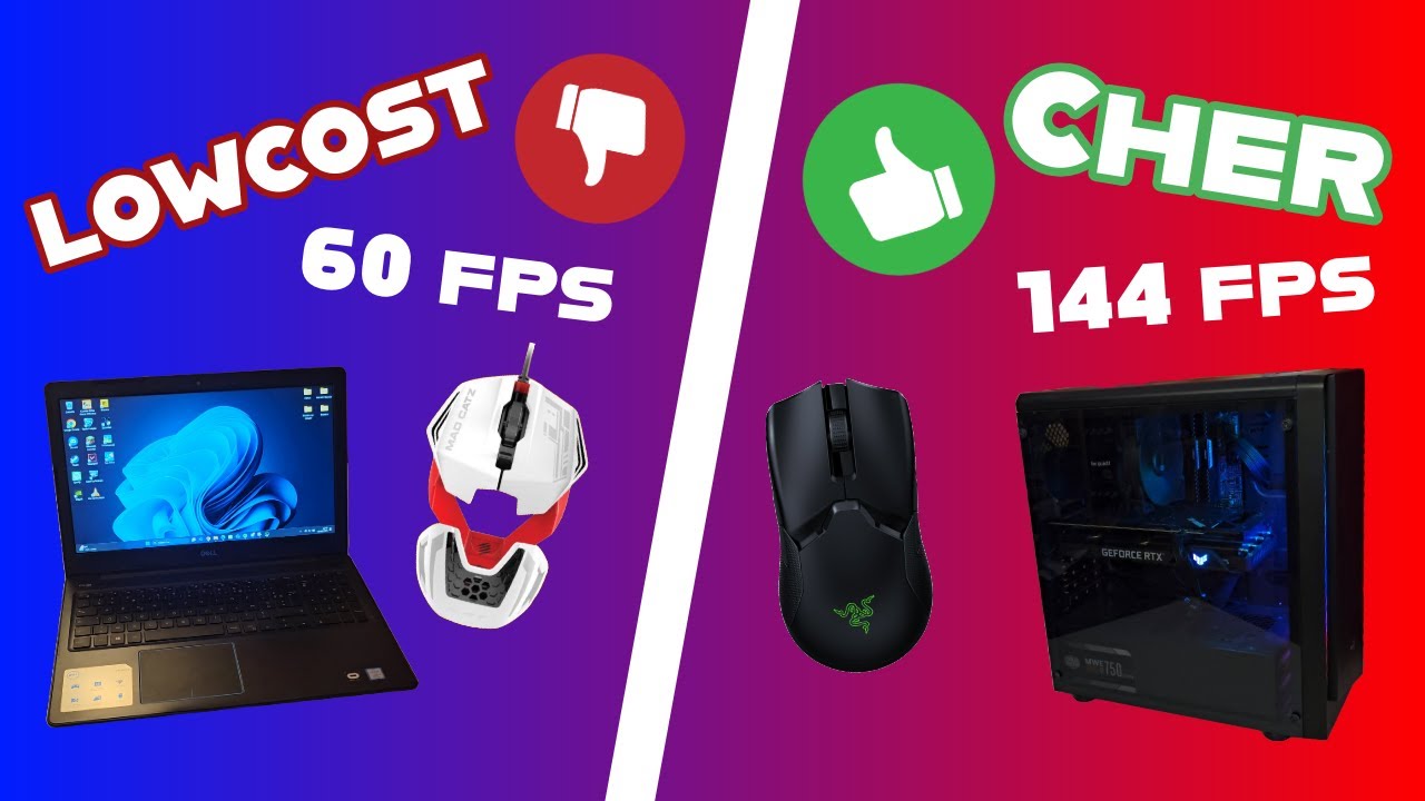 VRAI SETUP VS SETUP LOWCOST : On joue MIEUX à CS2 avec un meilleur setup ?
