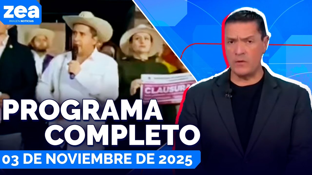 Noticias con Francisco Zea | Programa completo 03 de noviembre de 2025