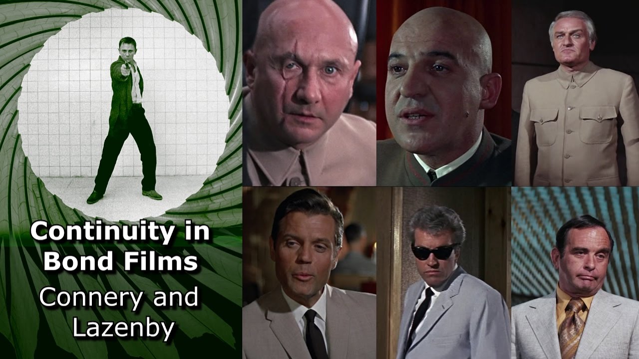 Continuity in the James Bond series: The Connery & Lazenby Era