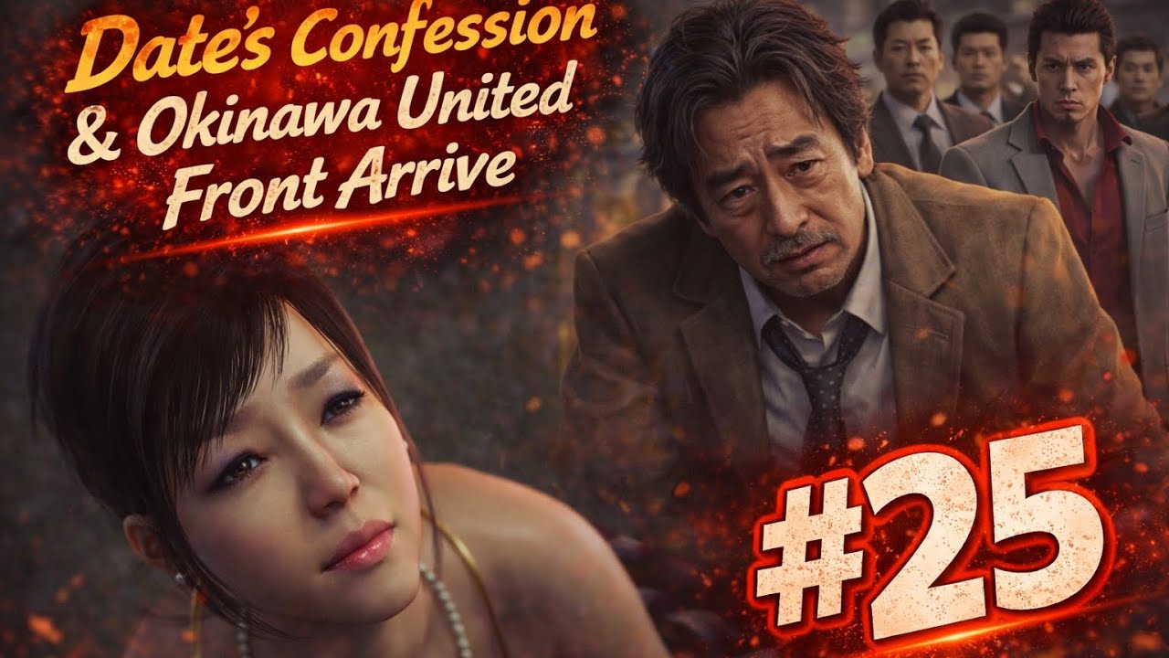 Date’s Confession & Okinawa United Front Arrived: Yakuza Kiwami 3 Ep. 25