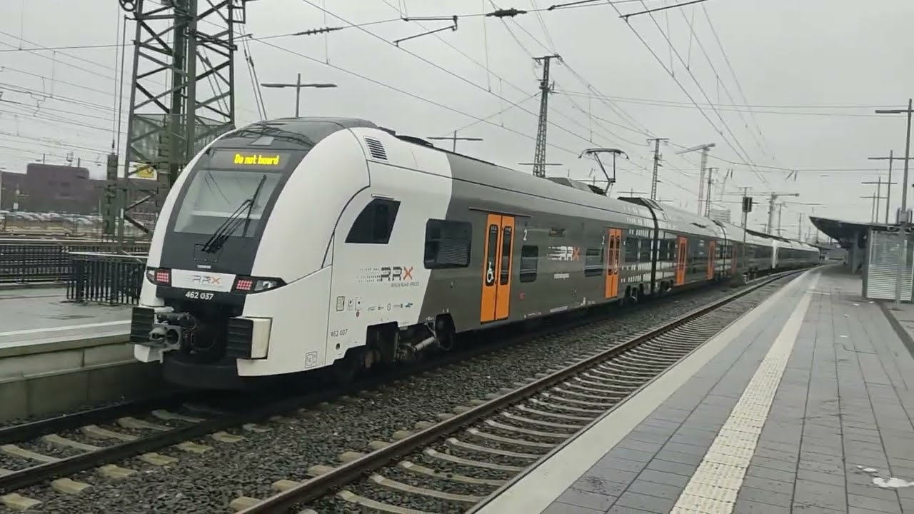 🇩🇪 Train action at Dortmund Hbf