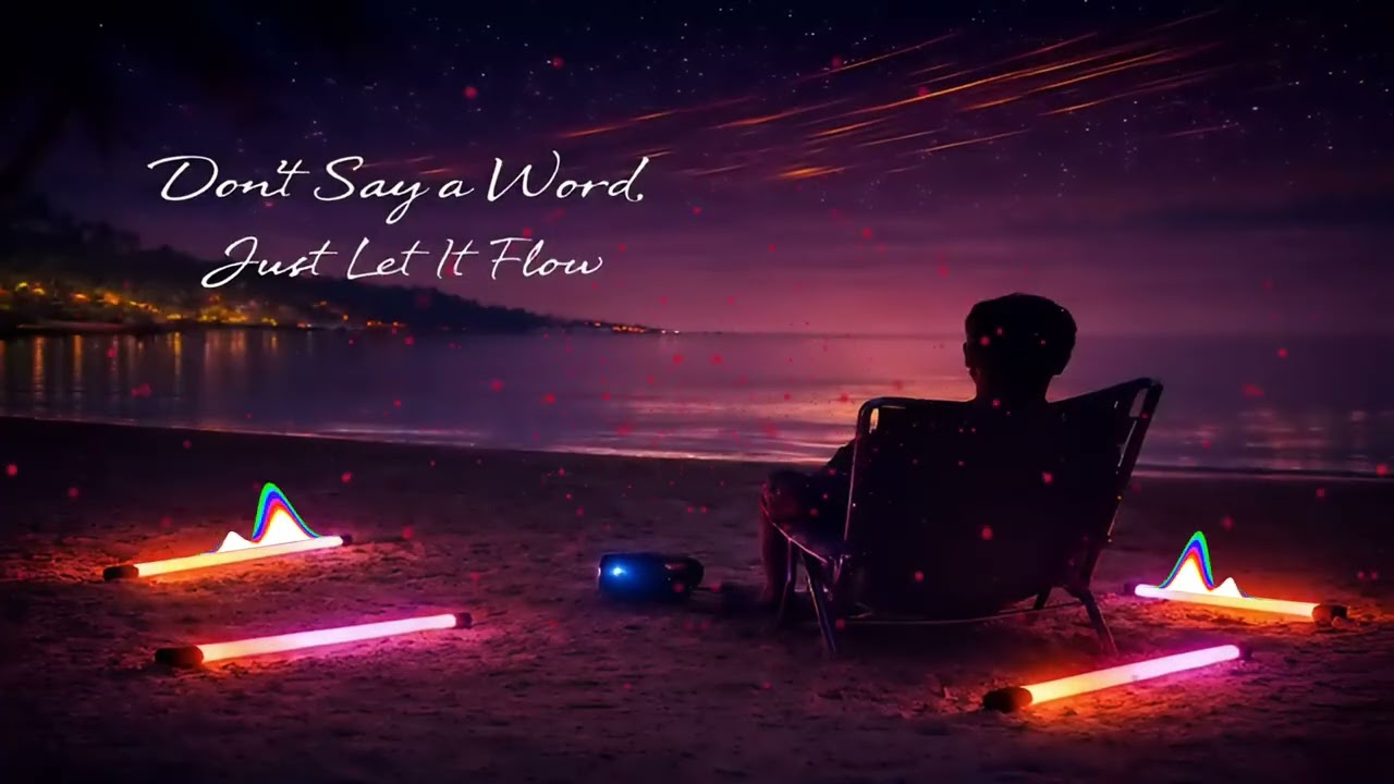 Don't Say a Word, Just Let It Flow – Chill Beach Night Vibes