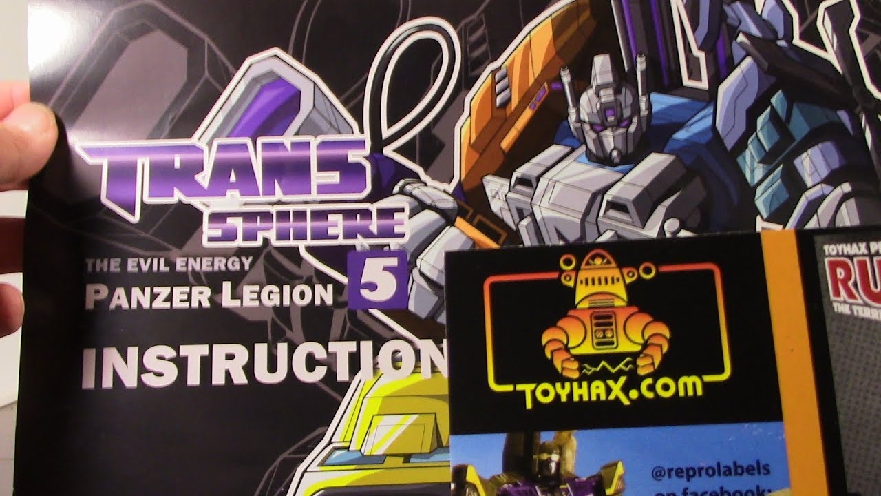 Toyhax stickers for Pocket Toys Panzer Legion 5