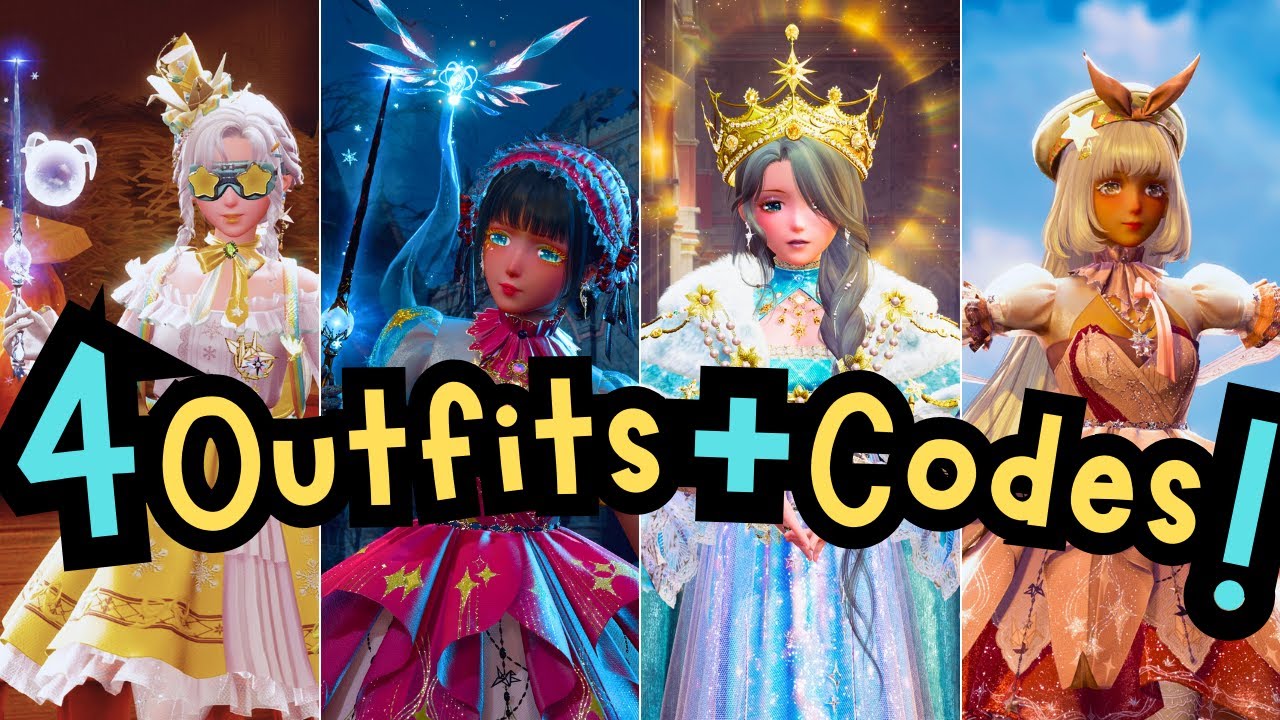 4 Magical Outfits Using the Celestial Wishes Banner | Infinity Nikki 2.1