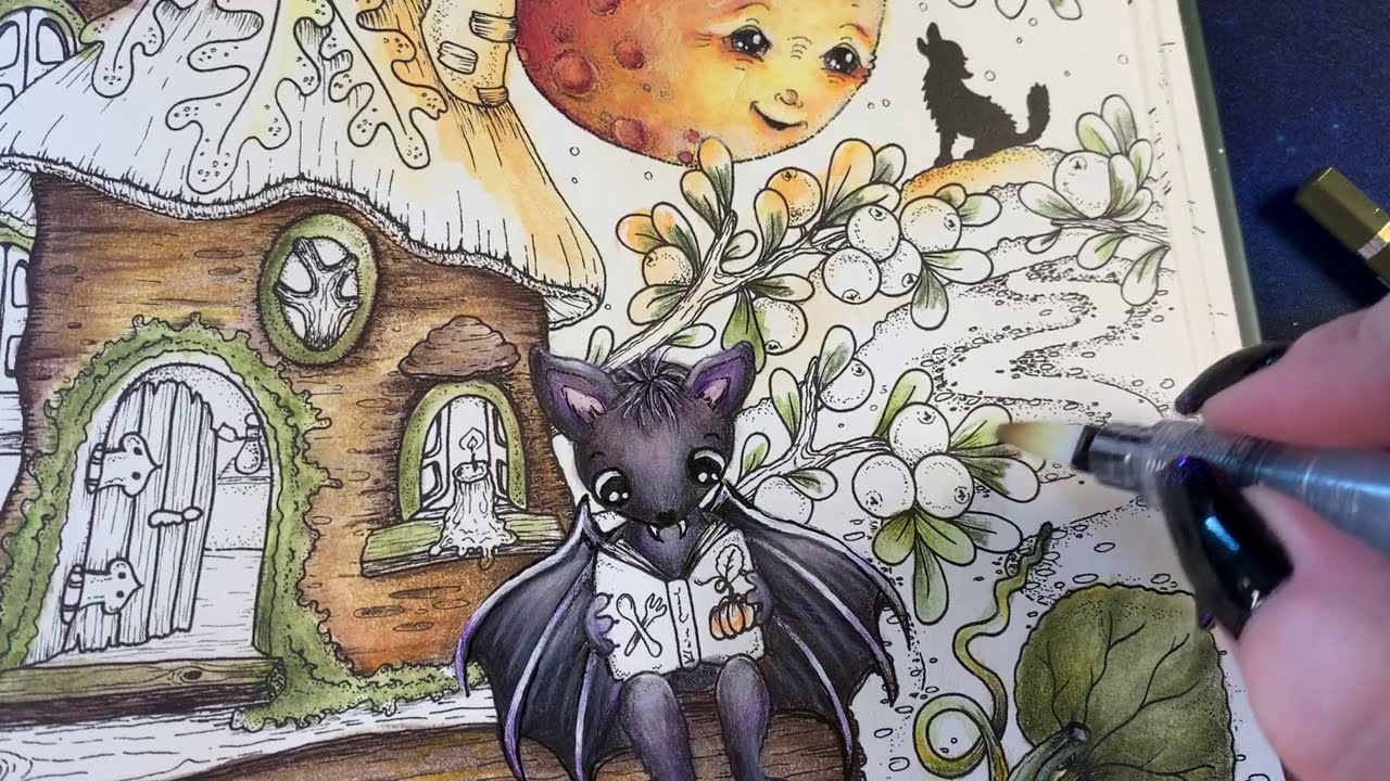 Adult Coloring - Fairy Celebrations  Part 2