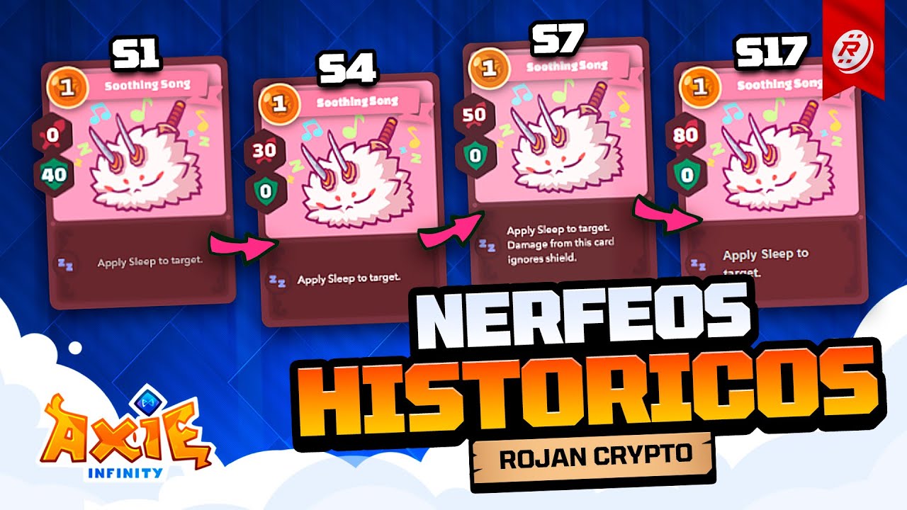 CAMBIOS HISTORICOS EN AXIE INFINITY | HISTORIAL