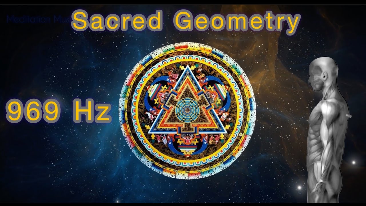 969 hz Sacred Geometry | Mandala - Magic Triangle | David's Star