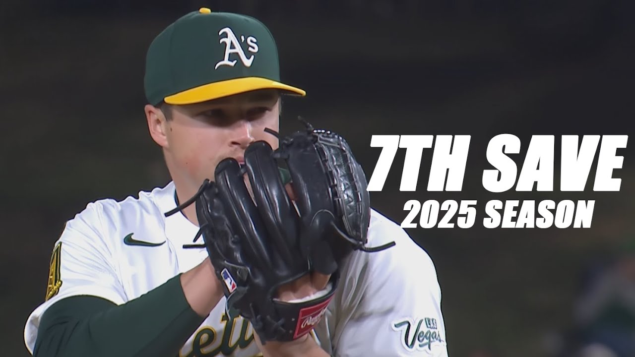 Mason Miller Strikes Out 3 in 9th for His 7th Save of the Season