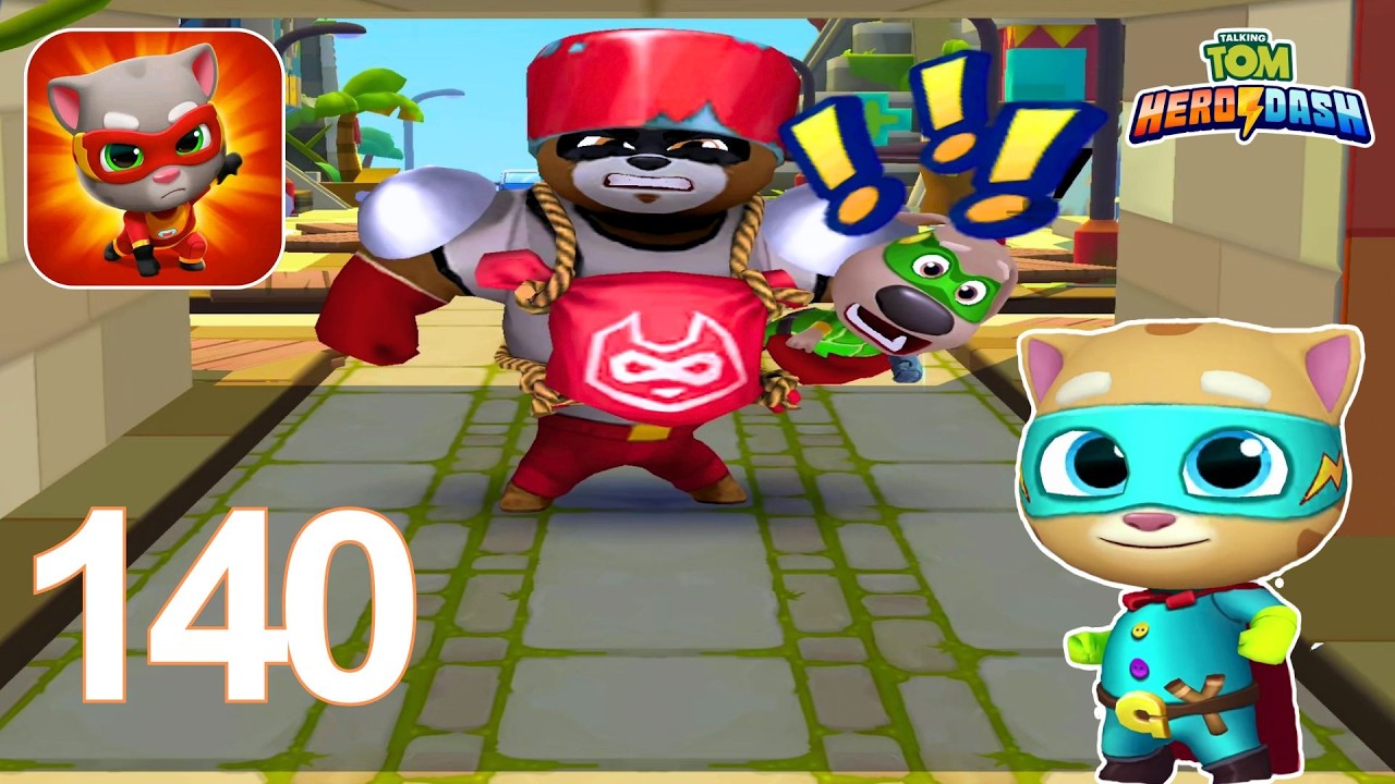 Talking Tom Hero Dash 2025 Gameplay Walkthrough Part 140 (Android/iOS)