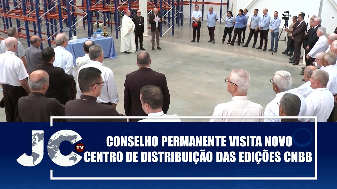 Conselho Permanente visita novo centro de distribuição das Edições CNBB – JCTV – 04/03/26