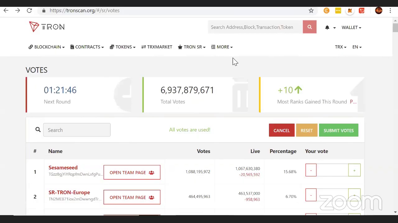 Tron TRX Dapp Show