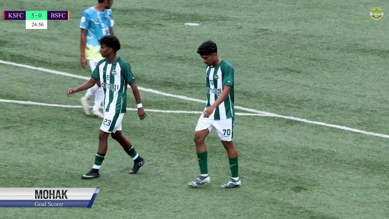 Kickstart FC vs Bluestars FC Highlights | KSFA YPL U21 | 2024-2025 #football #bangalore #soccer